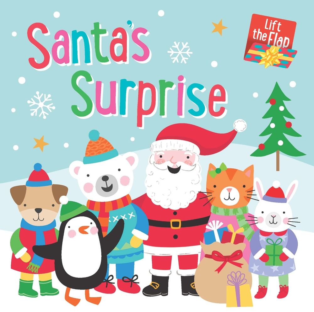 Santa's Surprise Lift the Flap Cased by Lake Press - ISBN: 9780655206156