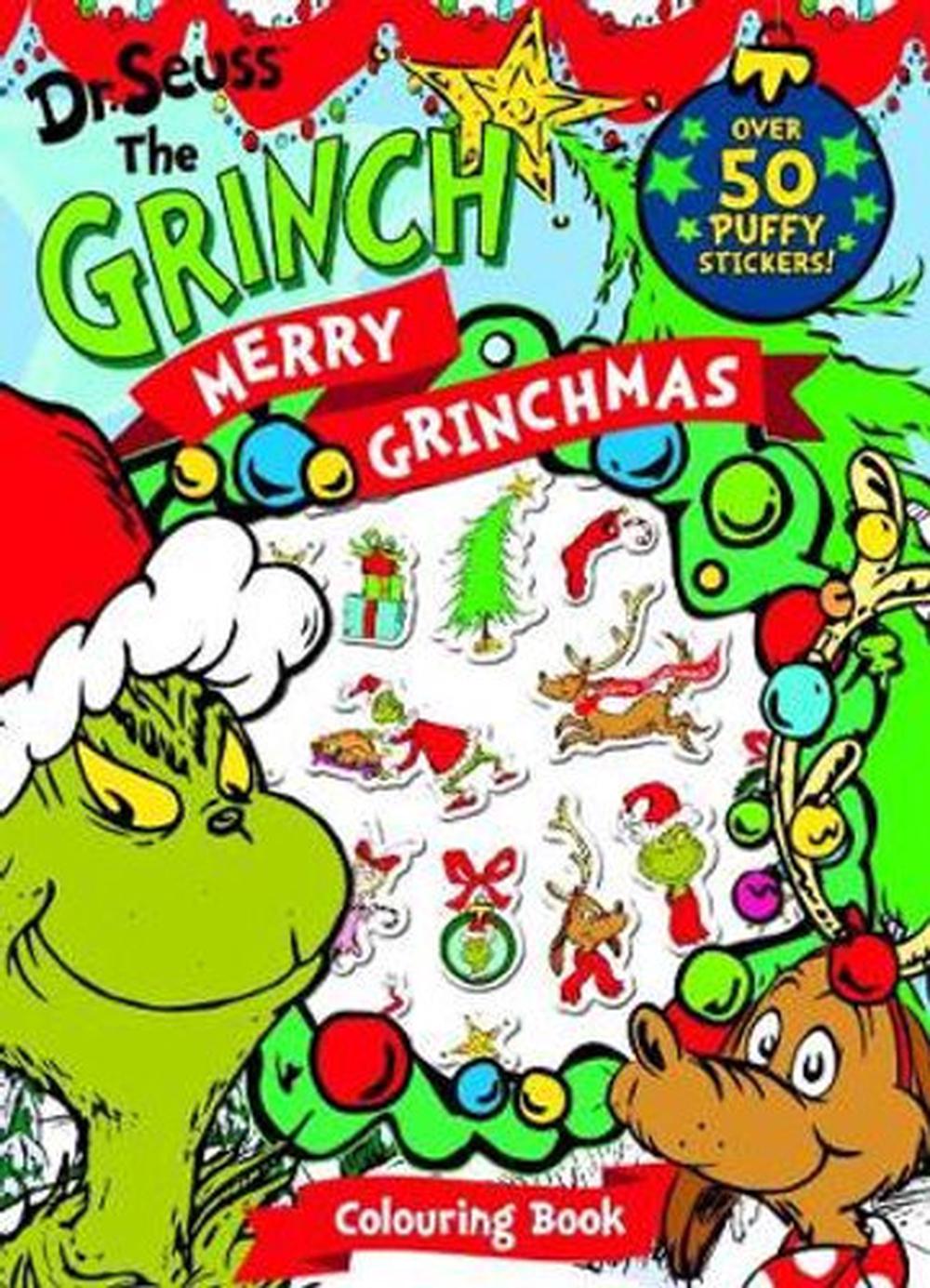 Blue Duck Books The Grinch - Colouring Book, 9780655215318