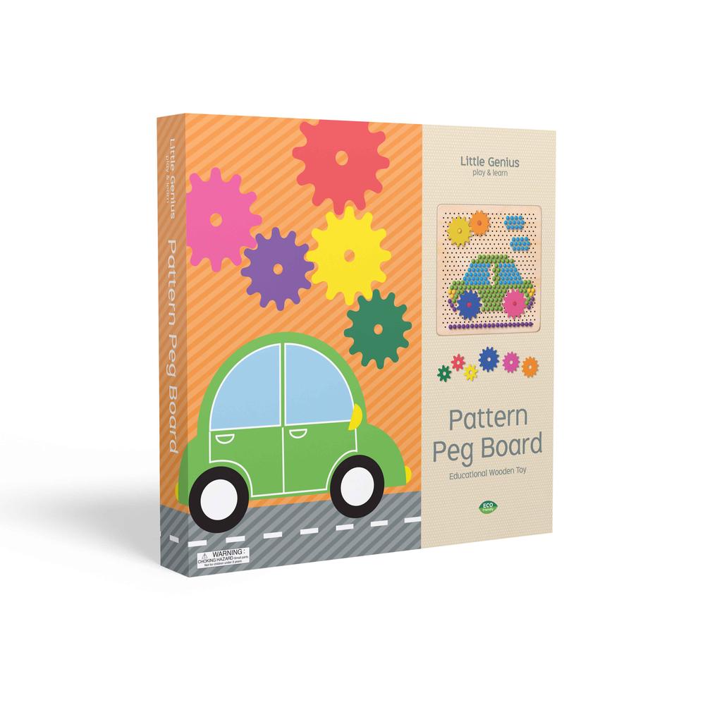 Play & Learn - Pattern Peg Board, 9780655221890