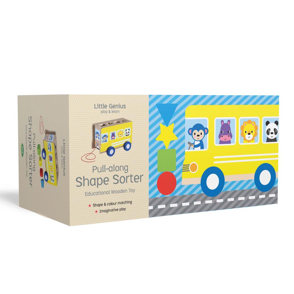 Play & Learn - Pull-along Shape Sorter, 9780655221920