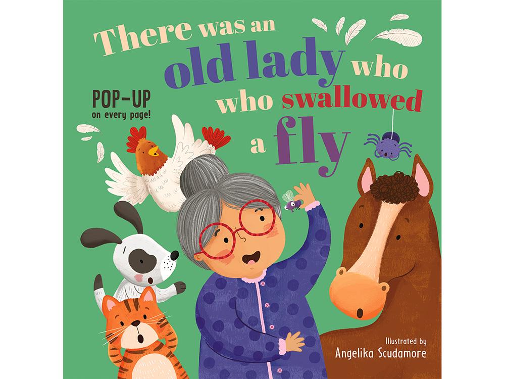 There Was an Old Lady Who Swallowed a Fly! by Lake Press, Board Book ...