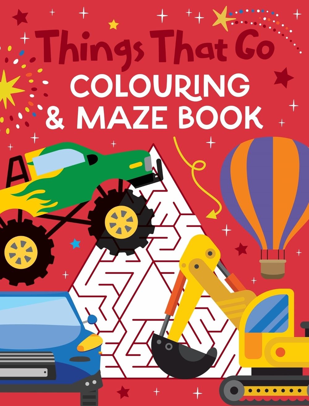 Colouring and Mazes - Things That Go by Lake Press - ISBN: 9780655235699