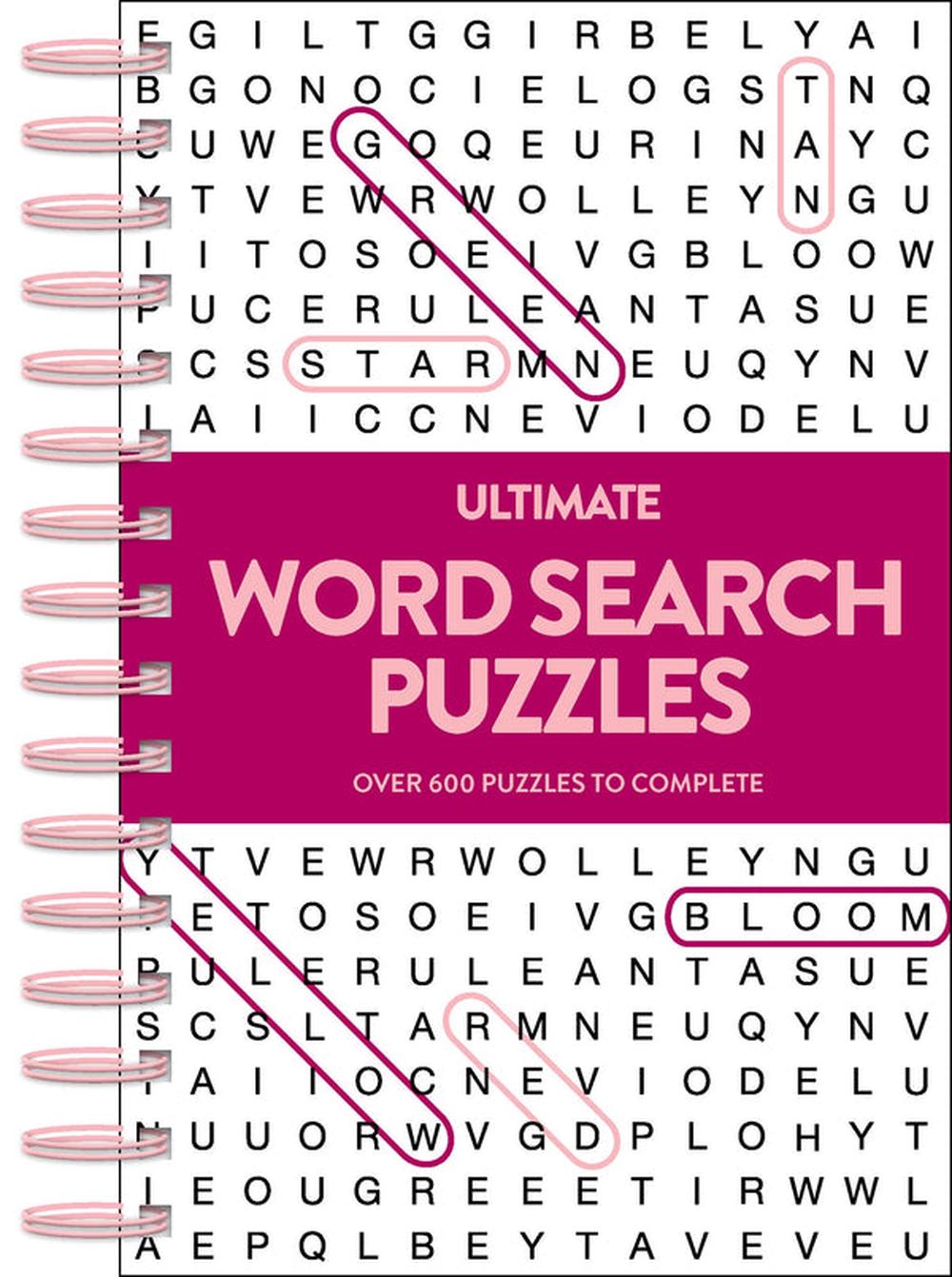 Ultimate 600 Puzzles - Word Search - Plum, 9780655237228