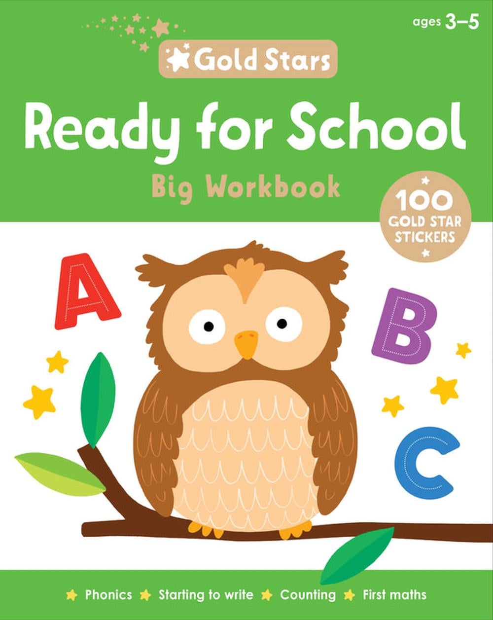 Gold Stars Vol. 3 - Big Workbook - Ready for School - ISBN: 9780655237679