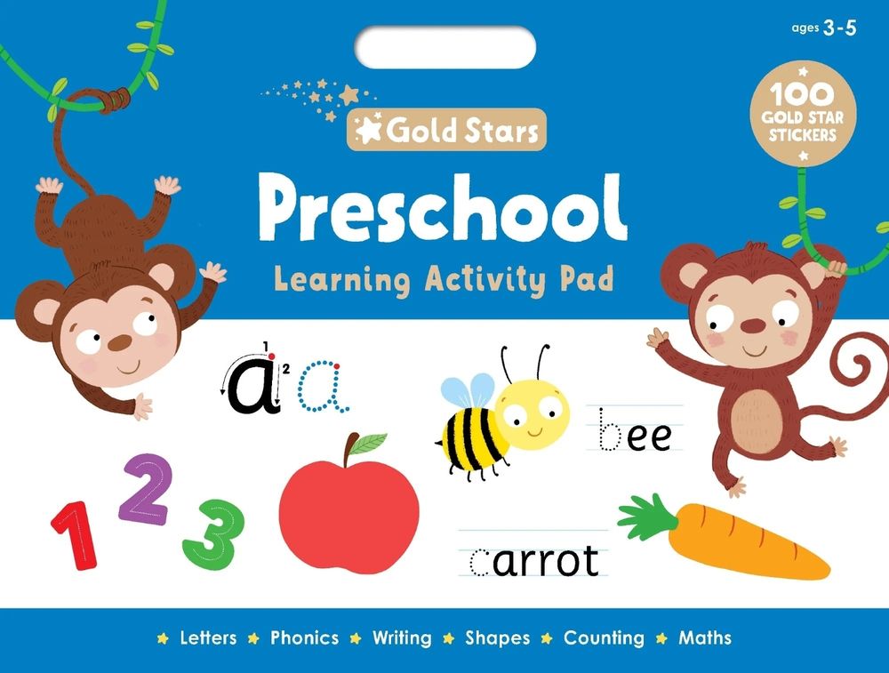 Gold Stars Vol. 3 - Large Pad - Preschool - ISBN: 9780655237709