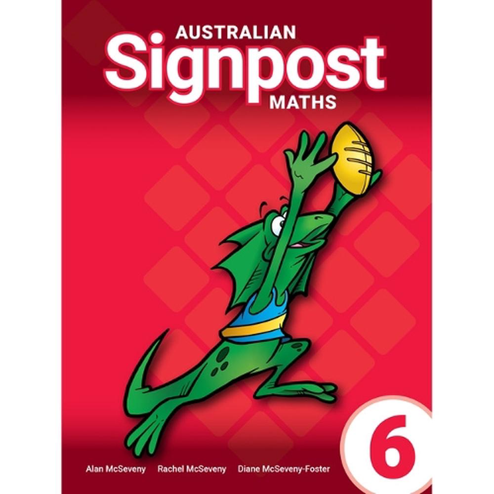 Australian Signpost Maths Student Book 6 (AC 9.0), 4th Edition, 9780655708803