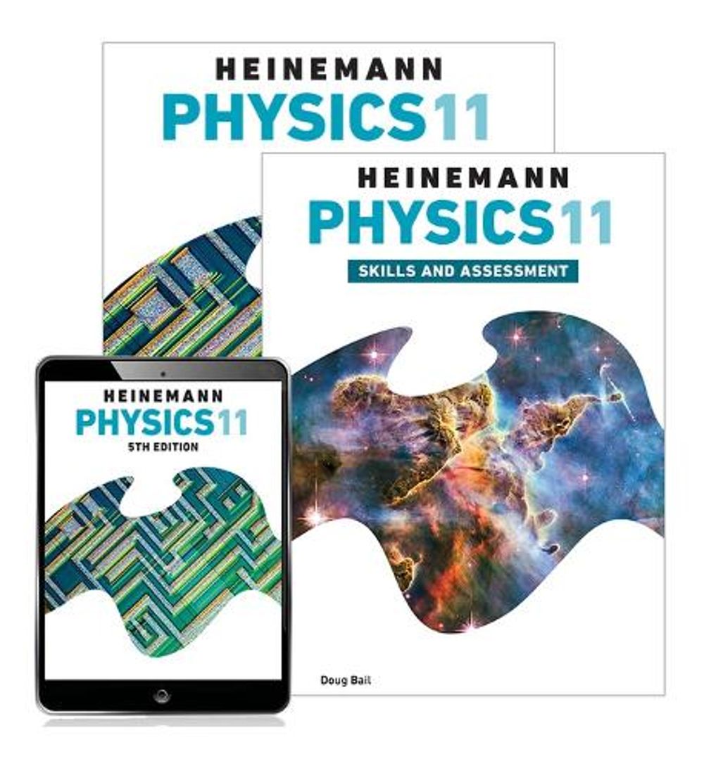 Heinemann Physics 11 Student Book with eBook + Assessment and Skills and Assessment book, 5th Edition by Sam Trafford - ISBN: 9780655709374