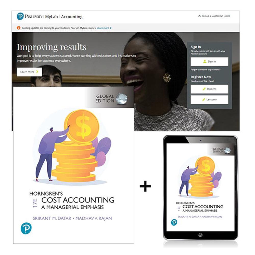 Horngren's Cost Accounting, 9780655798545