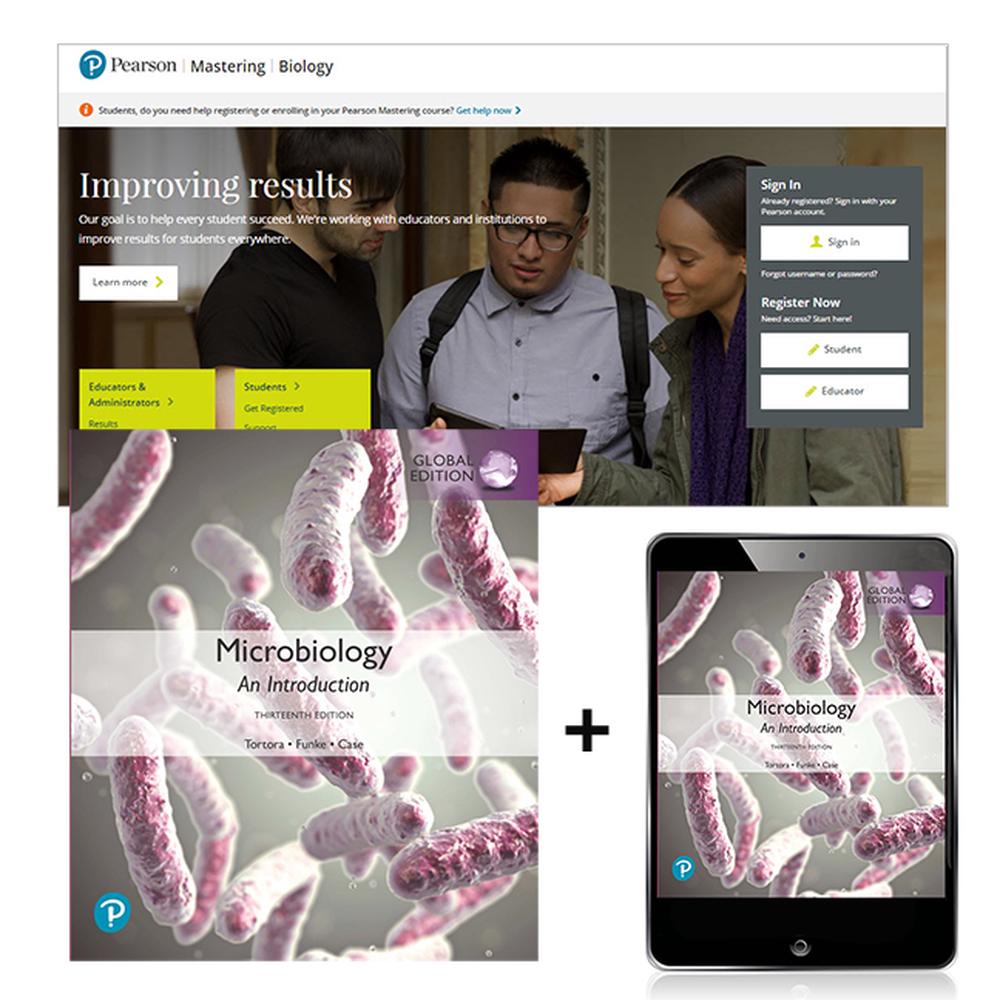 Microbiology: An Introduction, Global Edition + Mastering Biology with eText, 13th Edition, 9780655798637