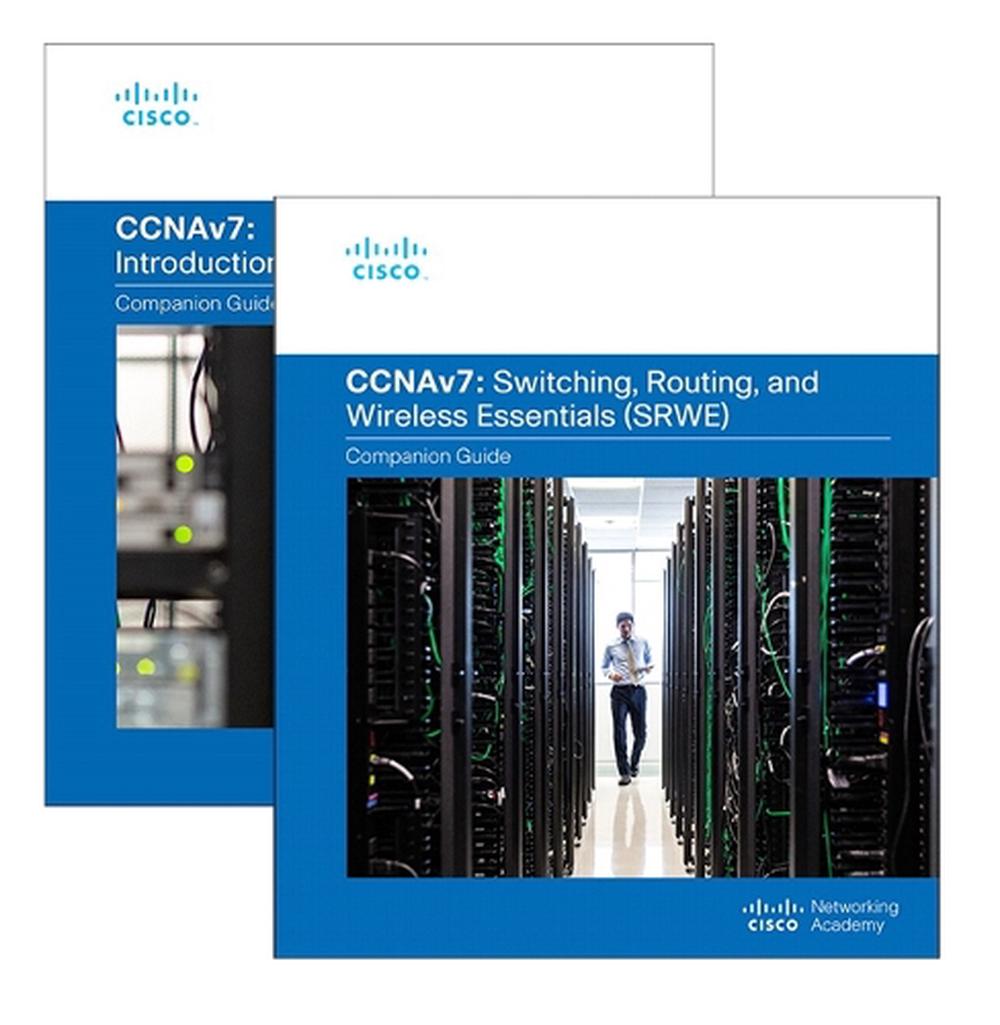 CCNAv7 Introduction to Networks Companion Guide + Switching, Routing, and Wireless Essentials Companion Guide (CCNAv7), 7th Edition, 9780655798712