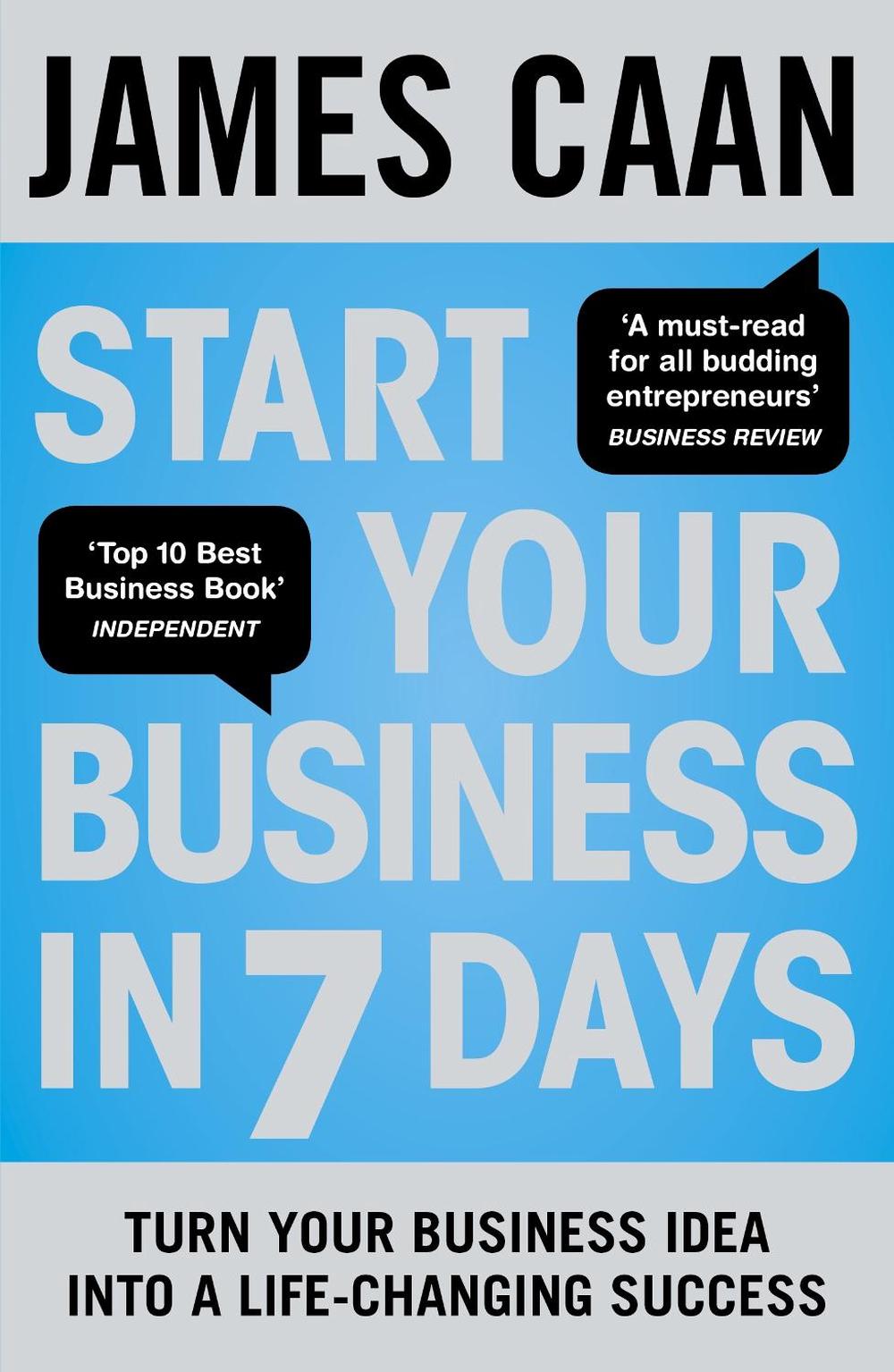 Start Your Business in 7 Days by James Caan - ISBN: 9780670920655