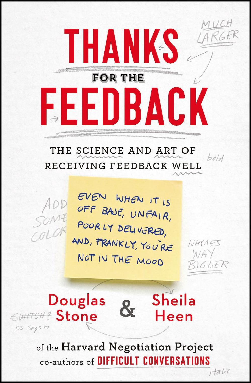 Thanks for the Feedback, 9780670922635