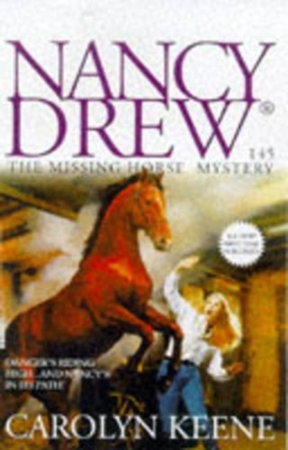 Missing Horse Mystery by Carolyn Keene - ISBN: 9780671007546