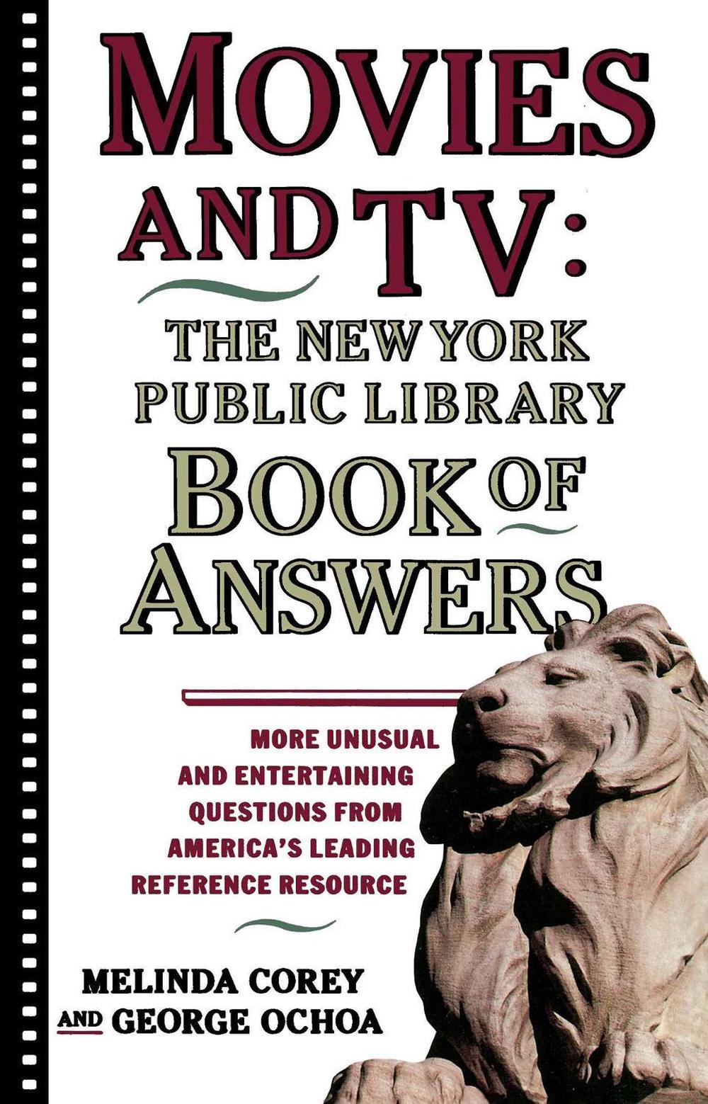 Movies and TV: The New York Public Library Book of Answers by Melinda Corey - ISBN: 9780671775384