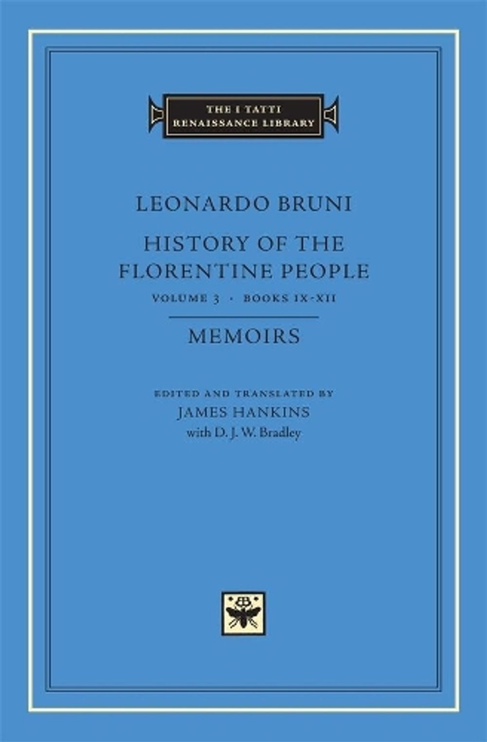 History of the Florentine People by Leonardo Bruni - ISBN: 9780674016828
