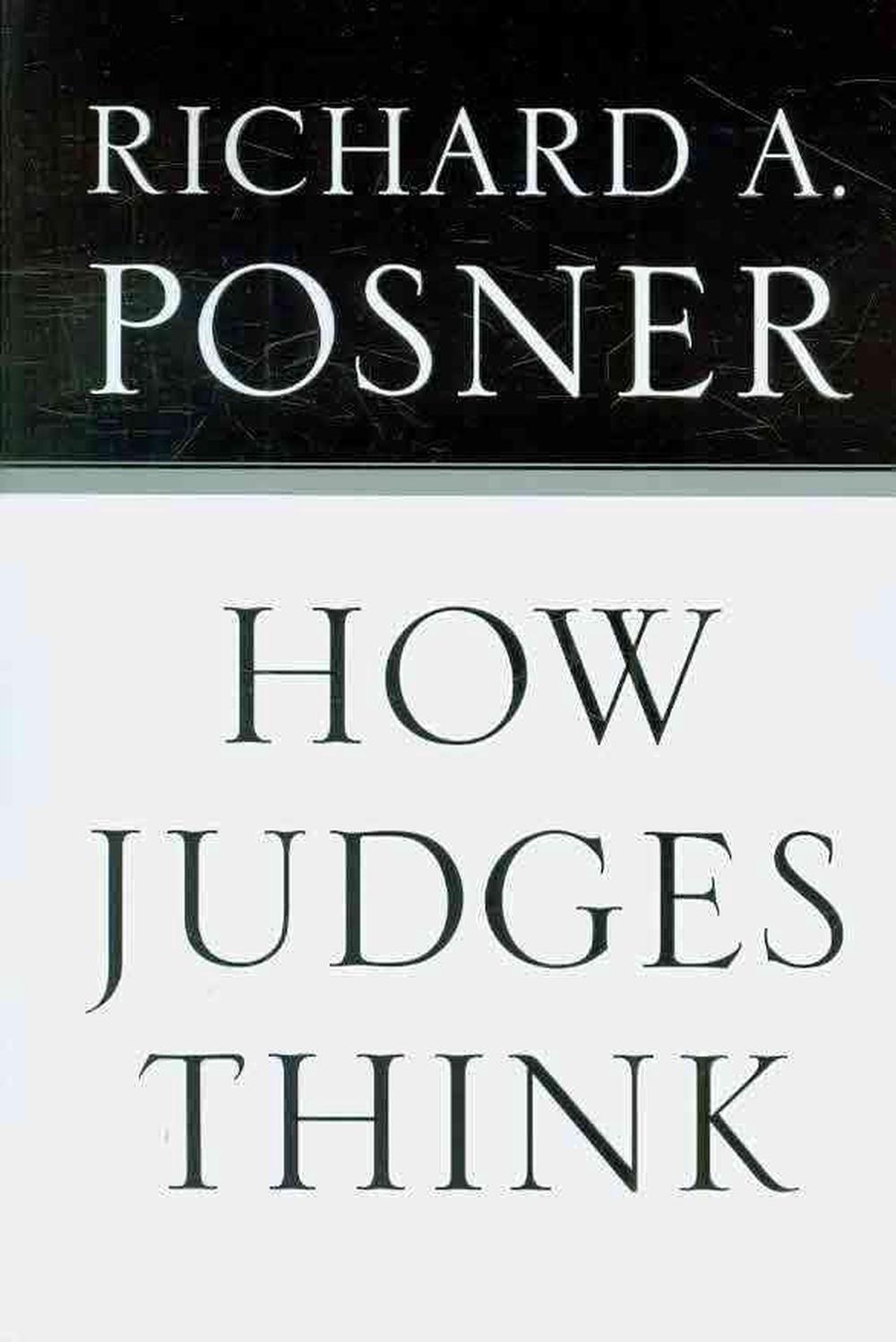 How Judges Think, 9780674048065
