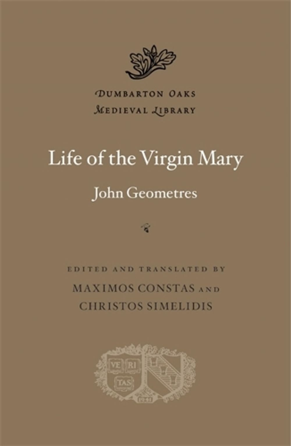 Life of the Virgin Mary by John Geometres - ISBN: 9780674290808
