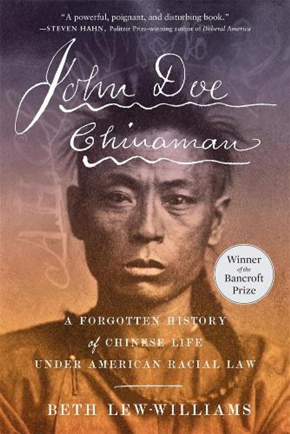 John Doe Chinaman by Beth Lew-Williams - ISBN: 9780674308190