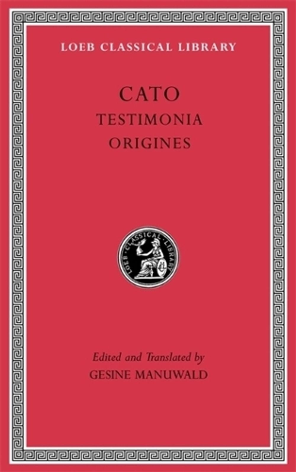 Testimonia. Origines by Cato - ISBN: 9780674997523