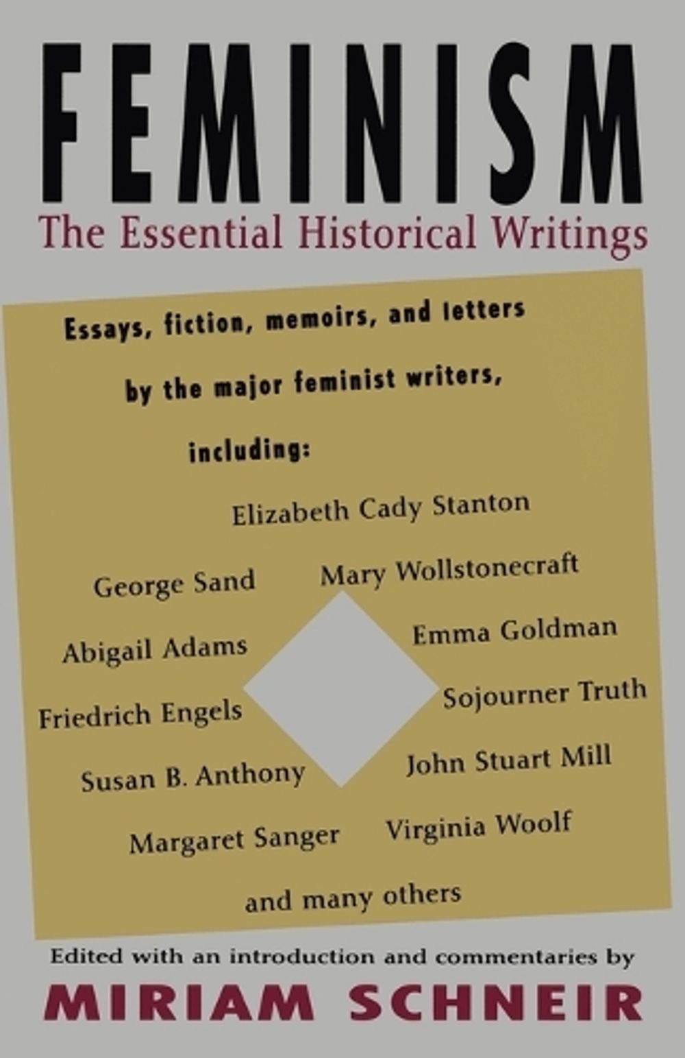 Feminism by Miriam Schneir - ISBN: 9780679753810