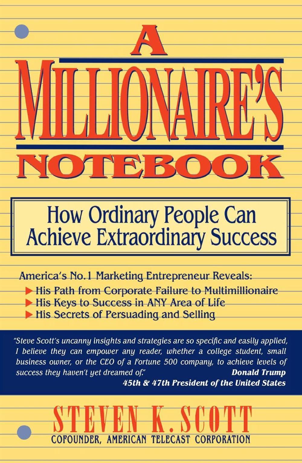 Millionaire's Notebook by Steven K. Scott - ISBN: 9780684803036