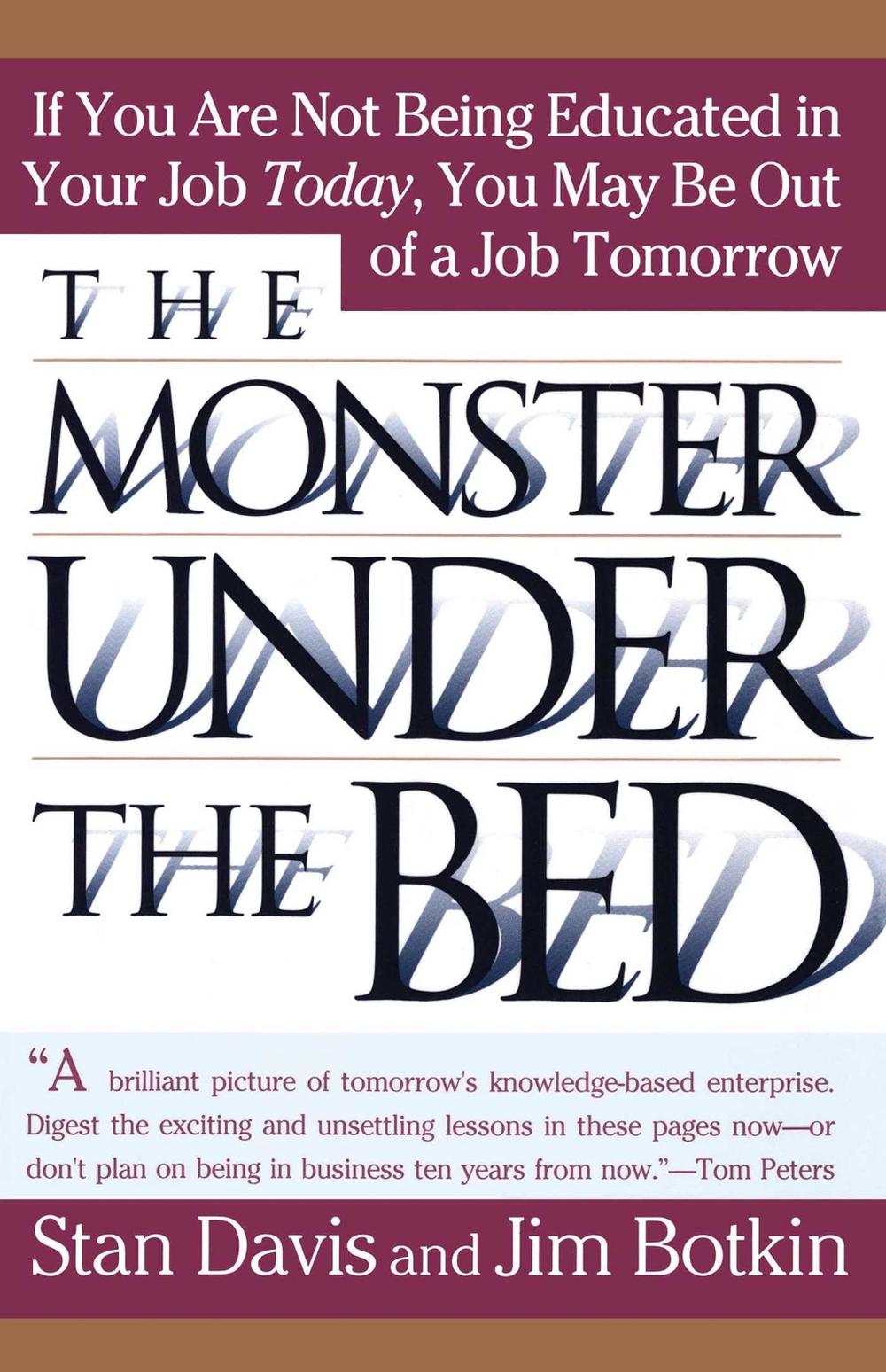Monster Under The Bed by Stan Davis - ISBN: 9780684804385