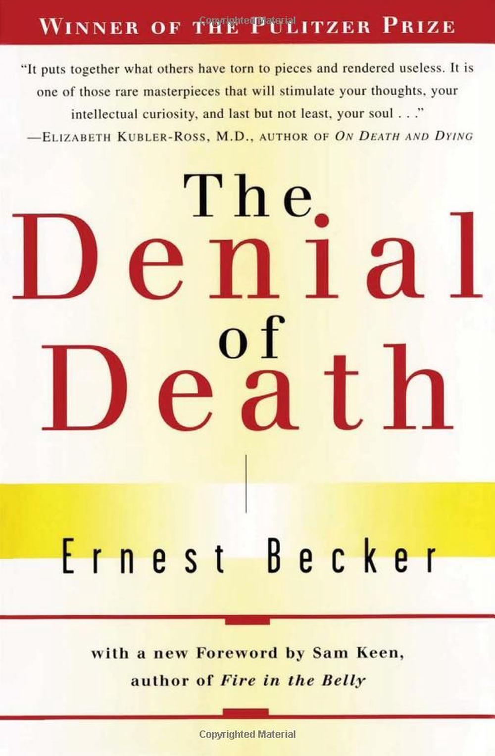 The Denial of Death, 9780684832401