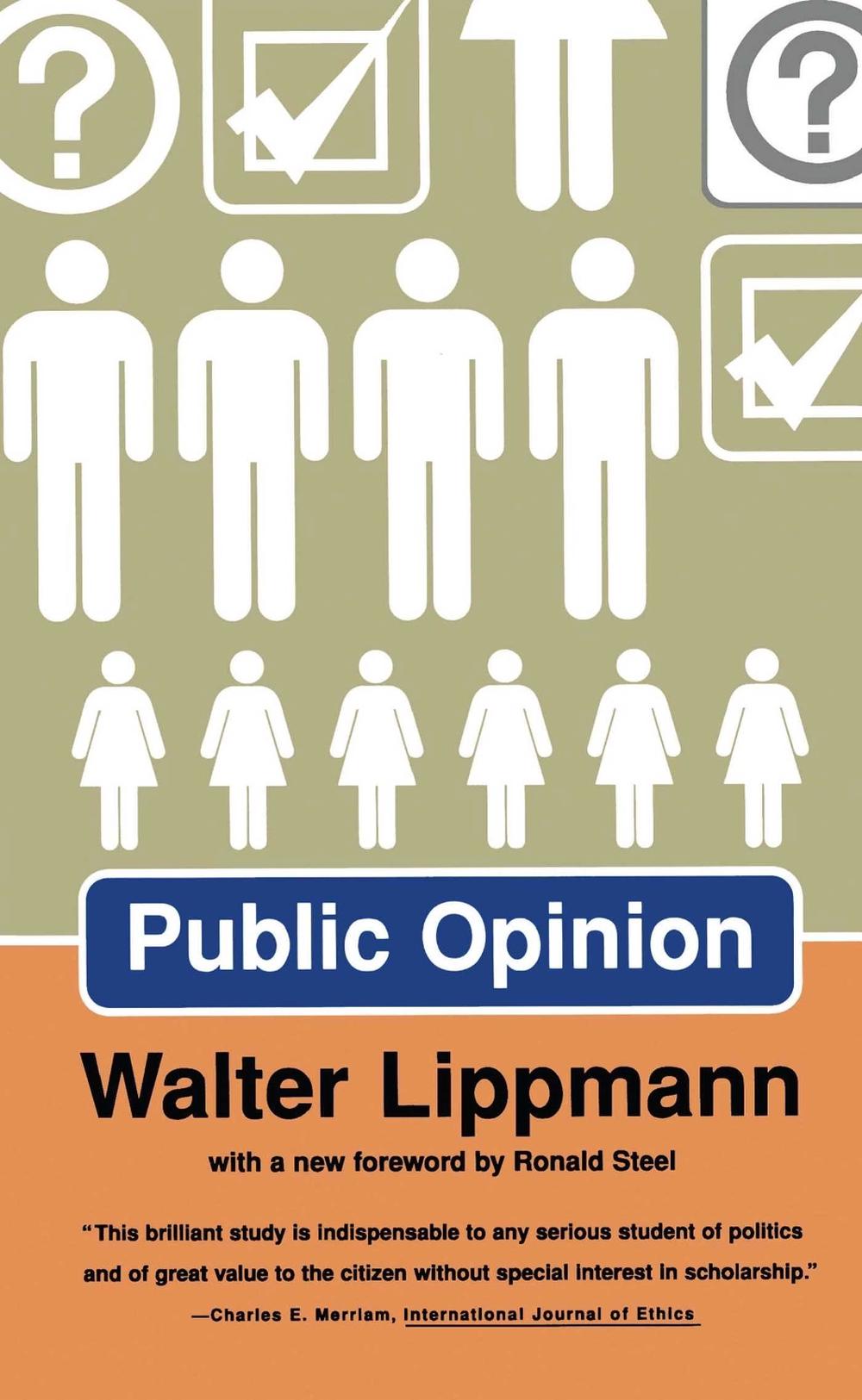 Public Opinion by Walter Lippmann - ISBN: 9780684833279
