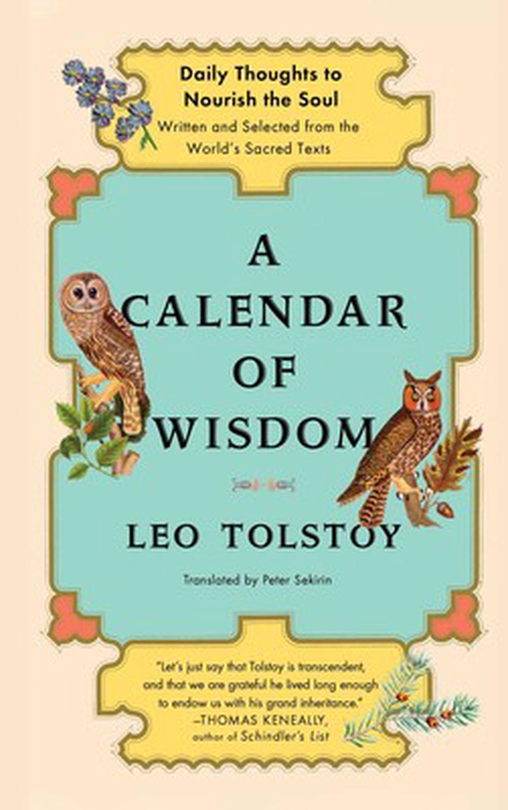 A Calendar of Wisdom, 9780684837932