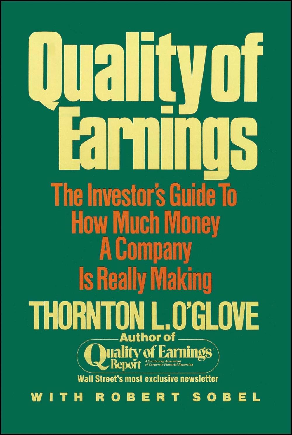 Quality of Earnings, 9780684863757