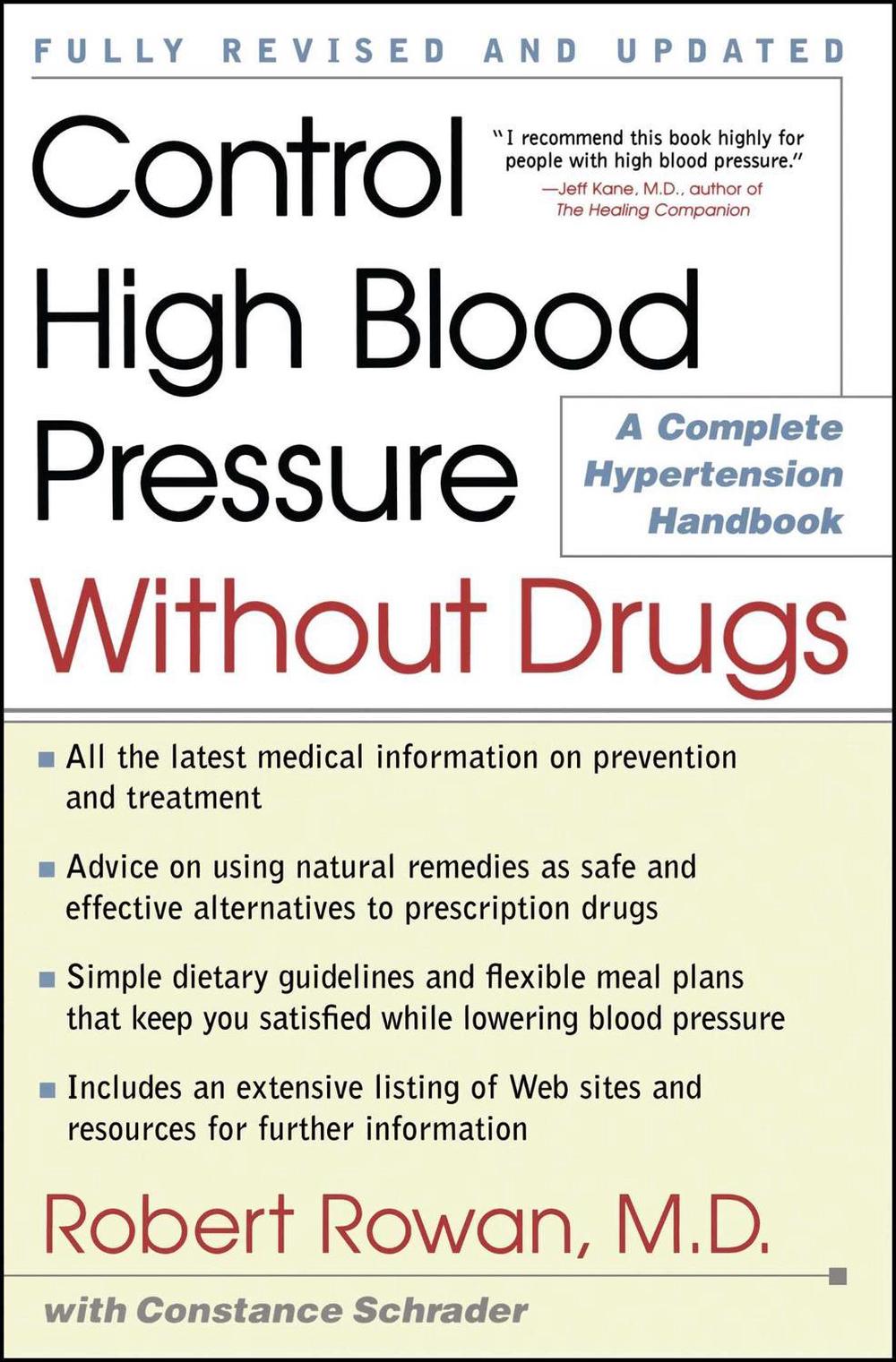 Control High Blood Pressure Without Drugs by Robert Rowan - ISBN: 9780684873282