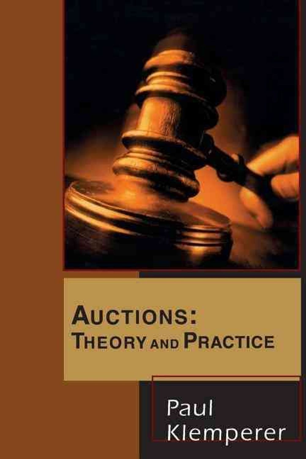 Auctions by Paul Klemperer - ISBN: 9780691119250