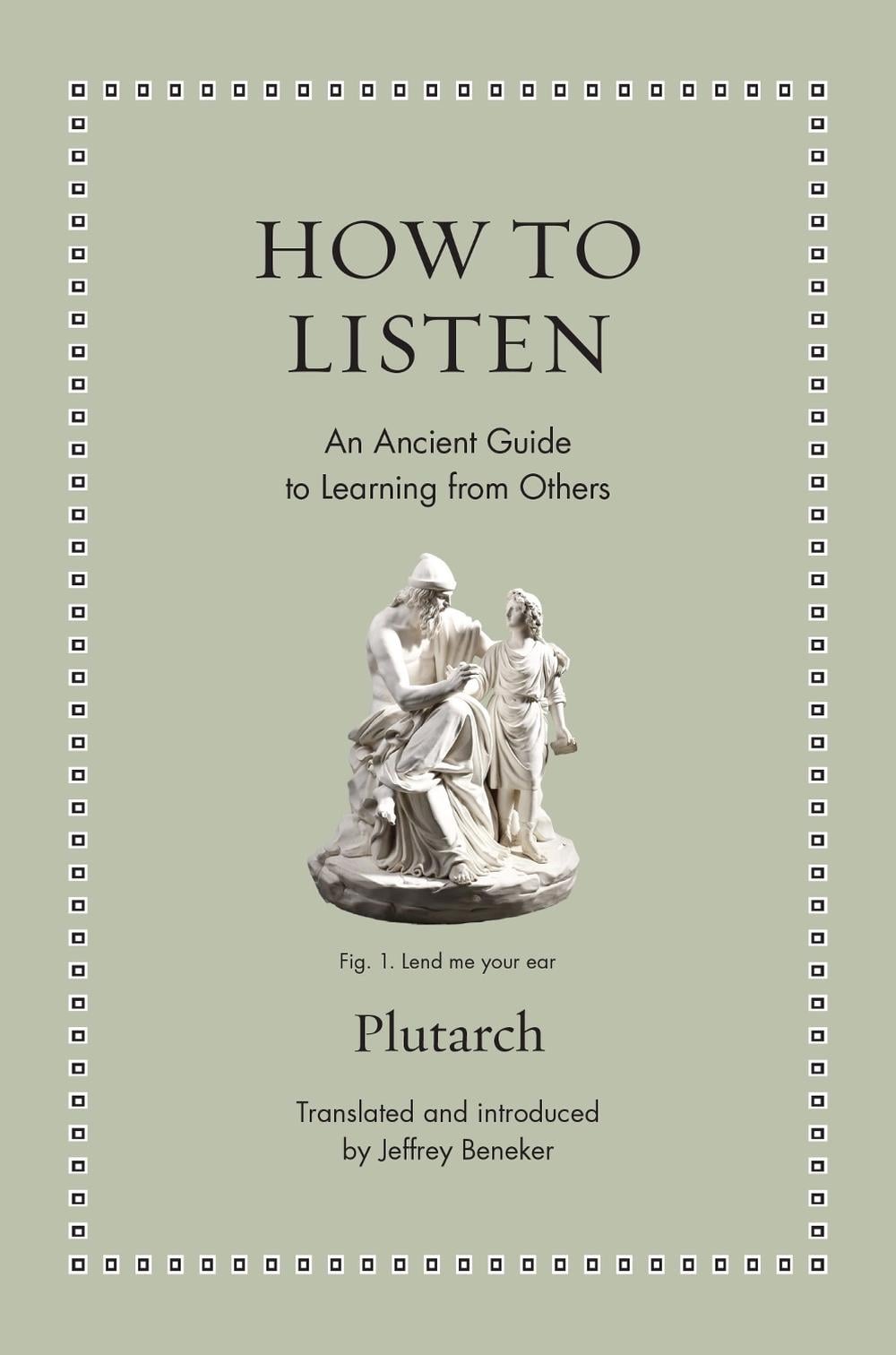 How to Listen by Plutarch - ISBN: 9780691265582
