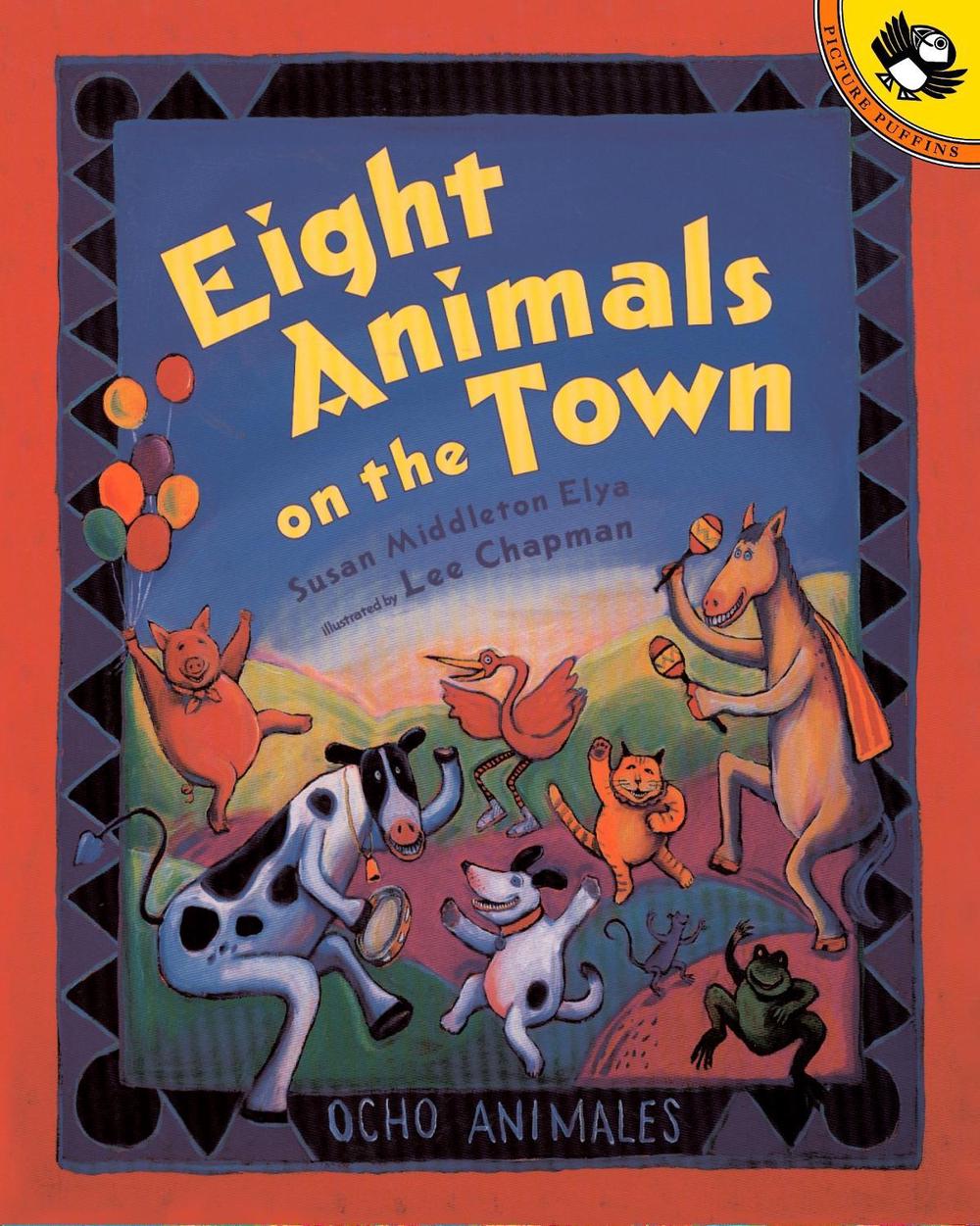 Eight Animals on the Town by Susan Middleton Elya - ISBN: 9780698119611