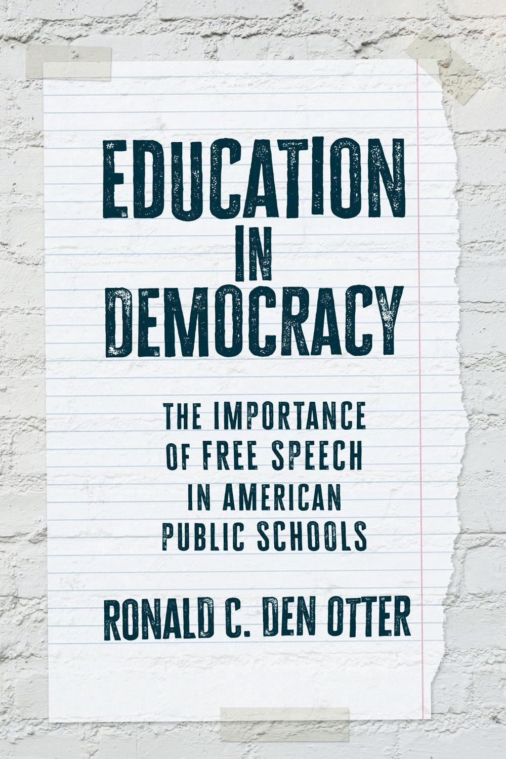 Education in Democracy, 9780700641468