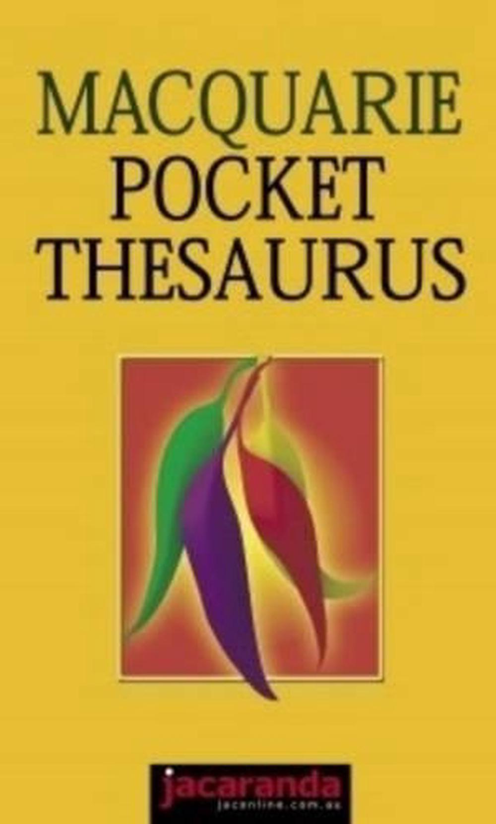 Macquarie Pocket Thesaurus, 9780701620691