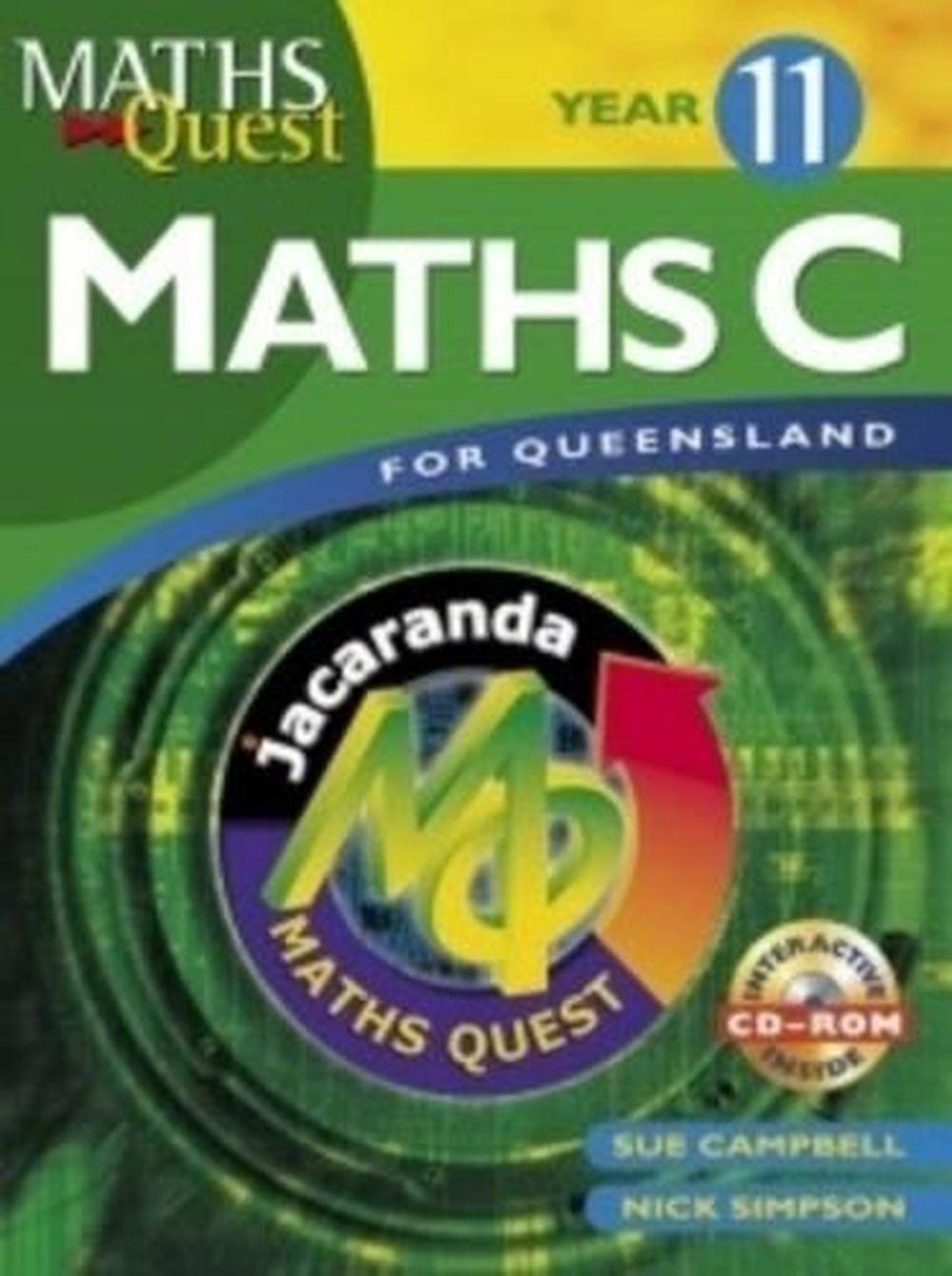Maths Quest Maths C Year 11 for Queensland by Campbell, Paperback