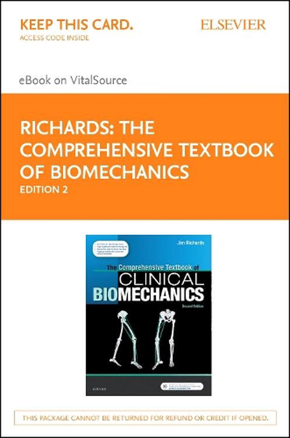 The Comprehensive Textbook of Biomechanics - Elsevier eBook on Vitalsource (Retail Access Card), 2nd Edition, 9780702064975