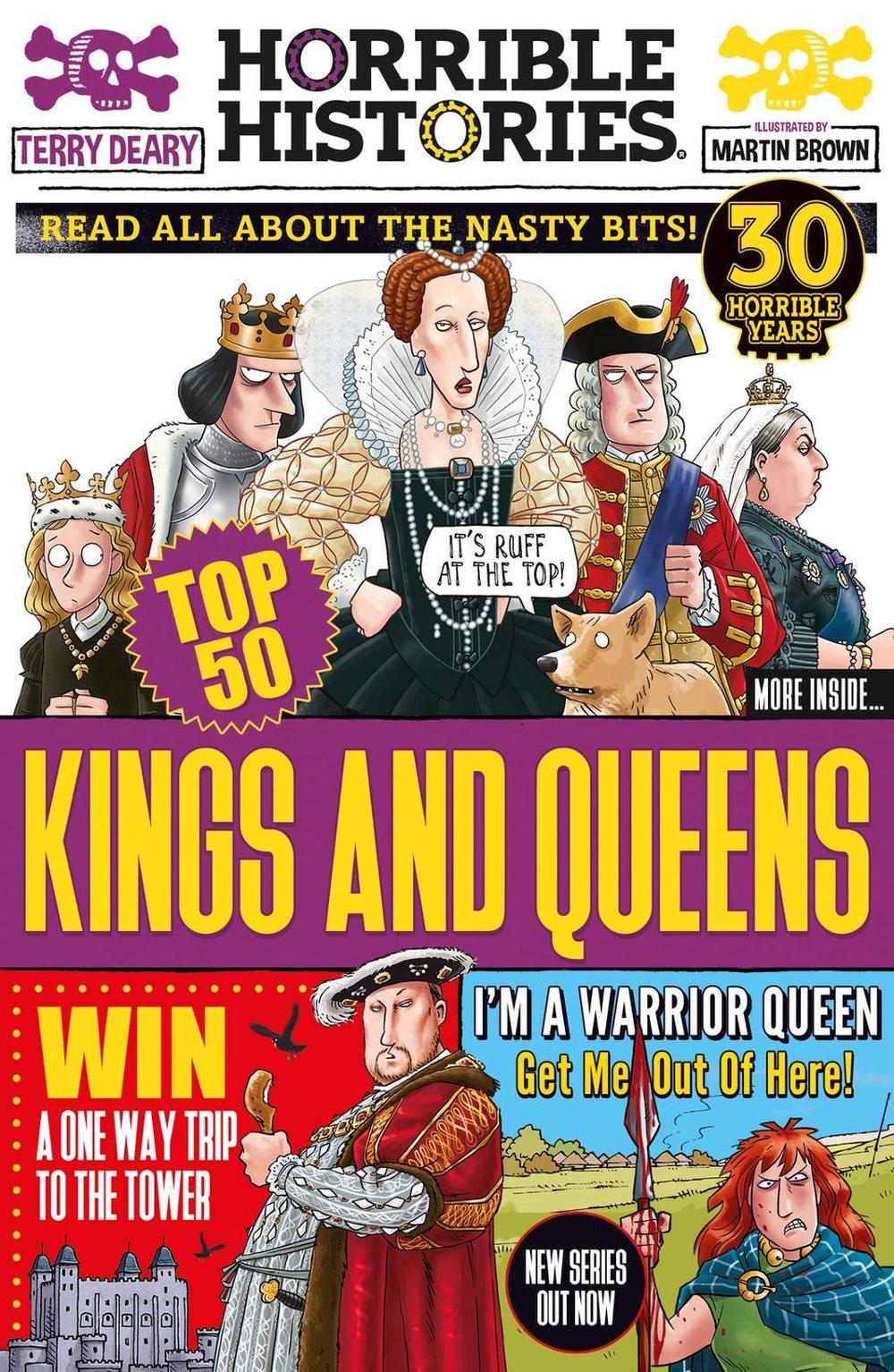 Top 50 Kings and Queens, 9780702325151