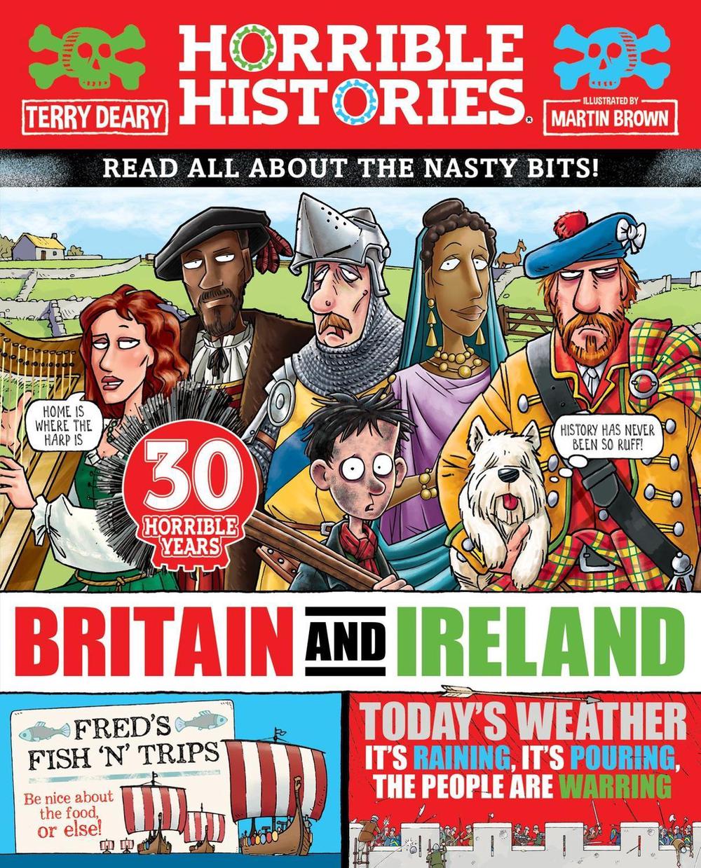 Horrible History of Britain and Ireland (newspaper edition) by Terry Deary - ISBN: 9780702326516
