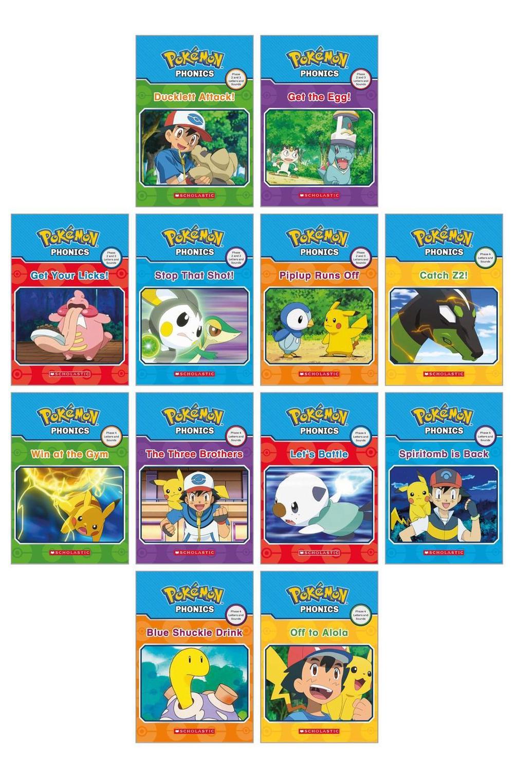 Pokémon: Phonics Boxed Set by Quinlan B. Lee - ISBN: 9780702339547