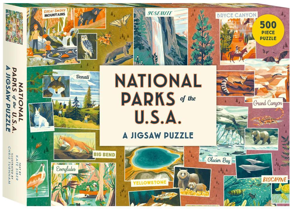 National Parks of the USA A Jigsaw Puzzle, 9780711287068