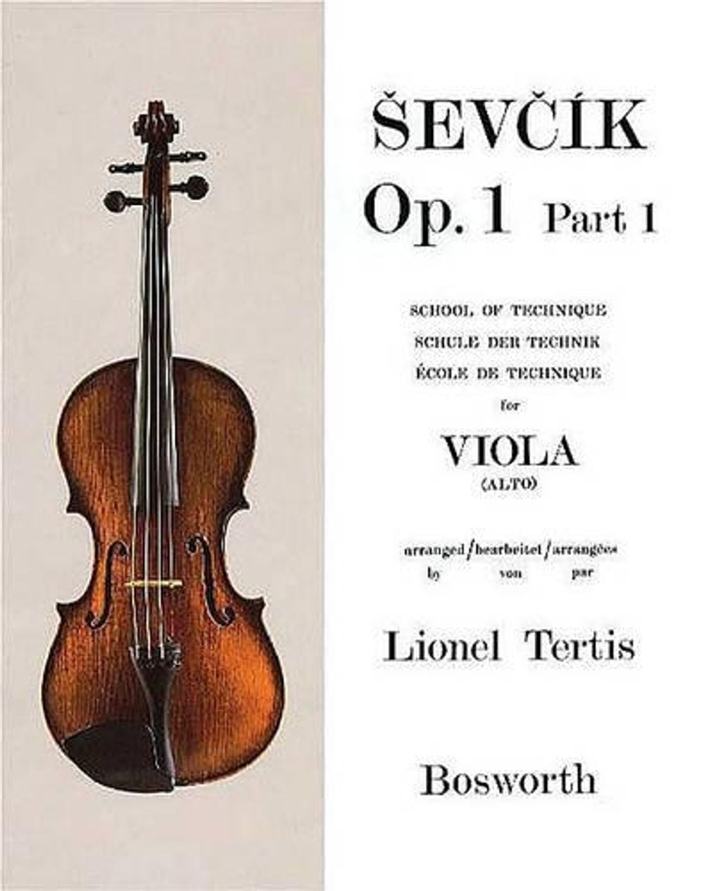 Sevcik Viola Studies by Lionel Tertis - ISBN: 9780711997707