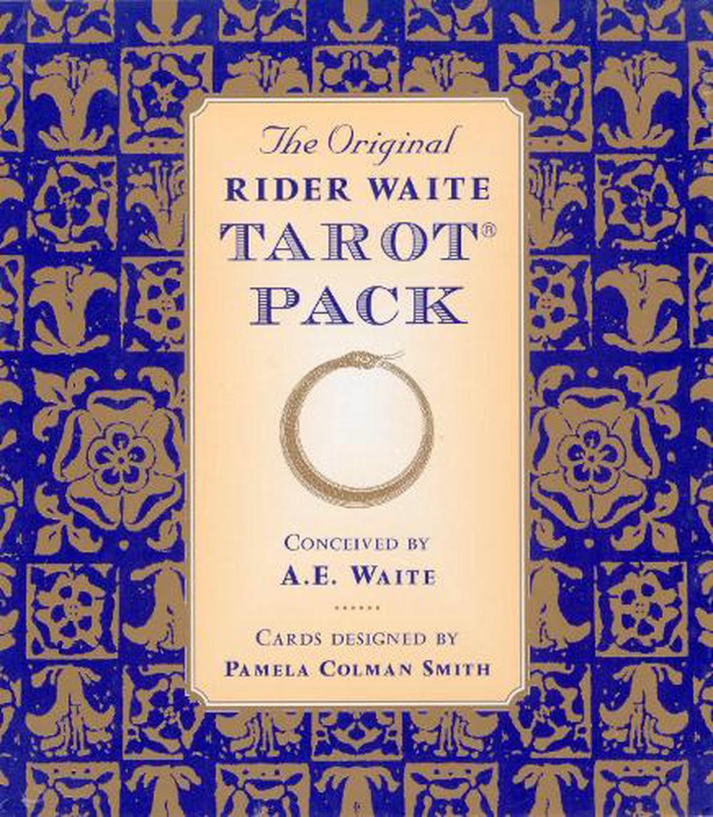 The Original Rider Waite Tarot Pack By Arthur Edward Waite Paperback