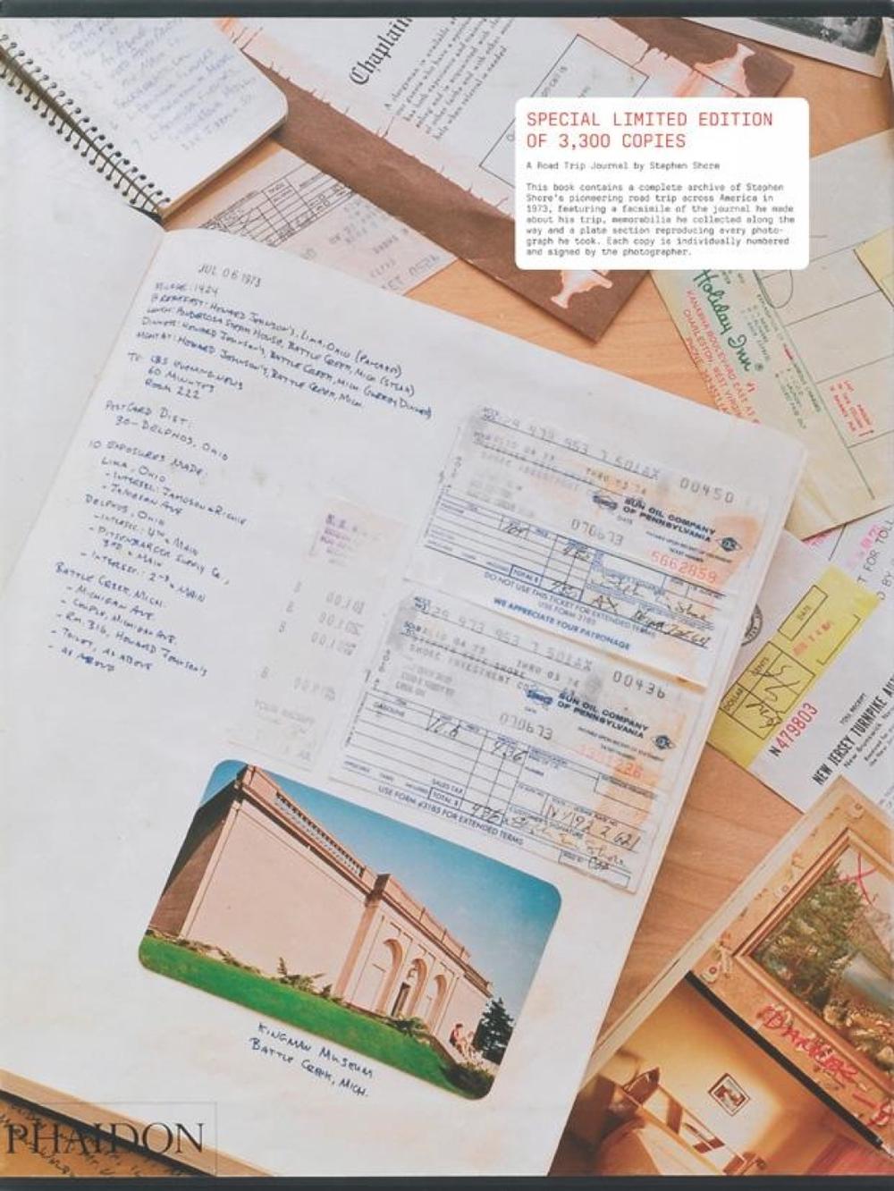 A Road Trip Journal by Stephen Shore - ISBN: 9780714848013