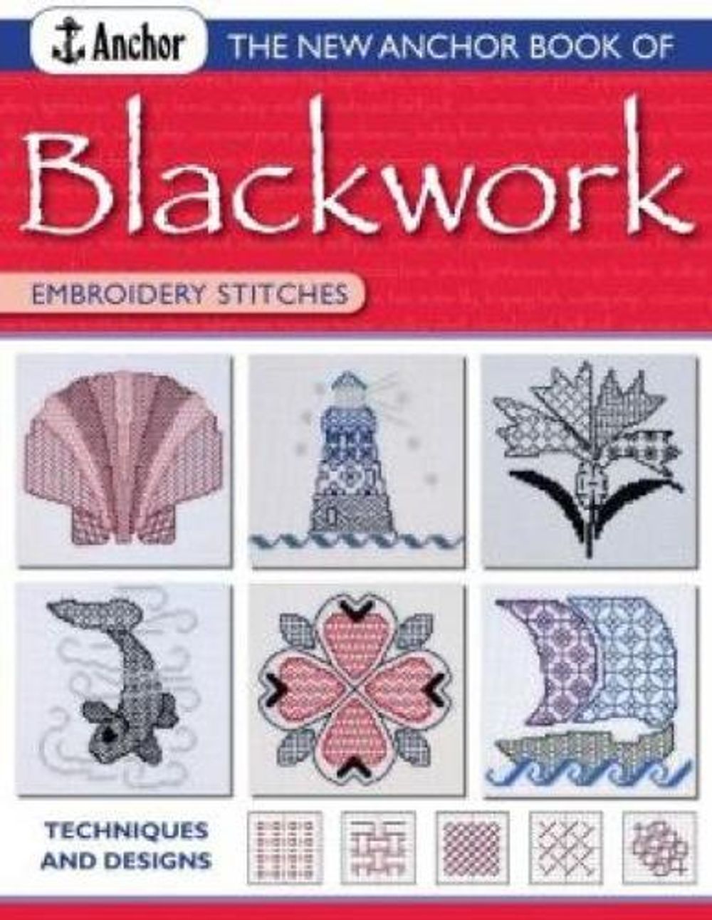 New Anchor Book of Blackwork Embroidery Stitches by Jill Cater Nixon - ISBN: 9780715319291