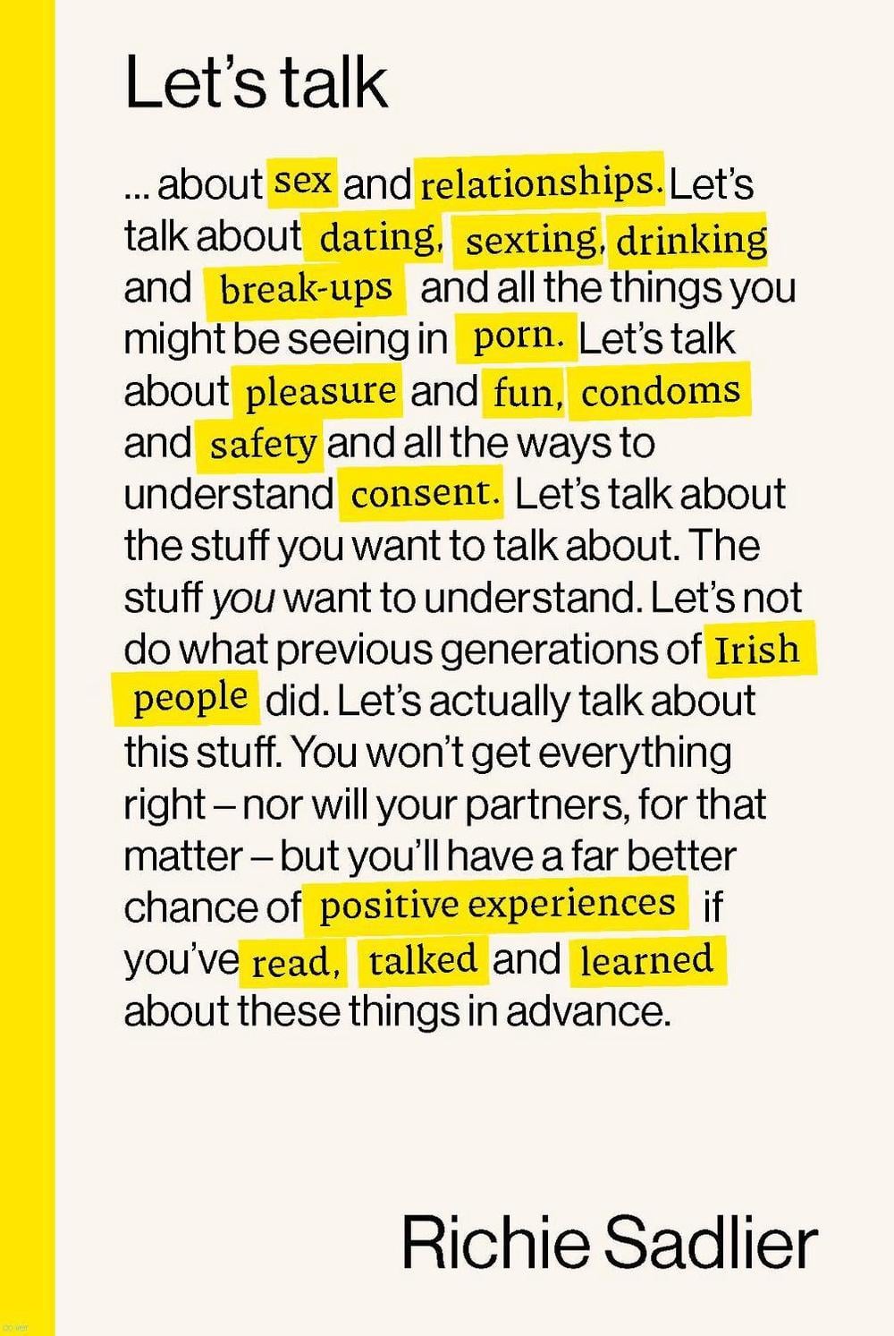 Let's Talk by Richie Sadlier - ISBN: 9780717191901