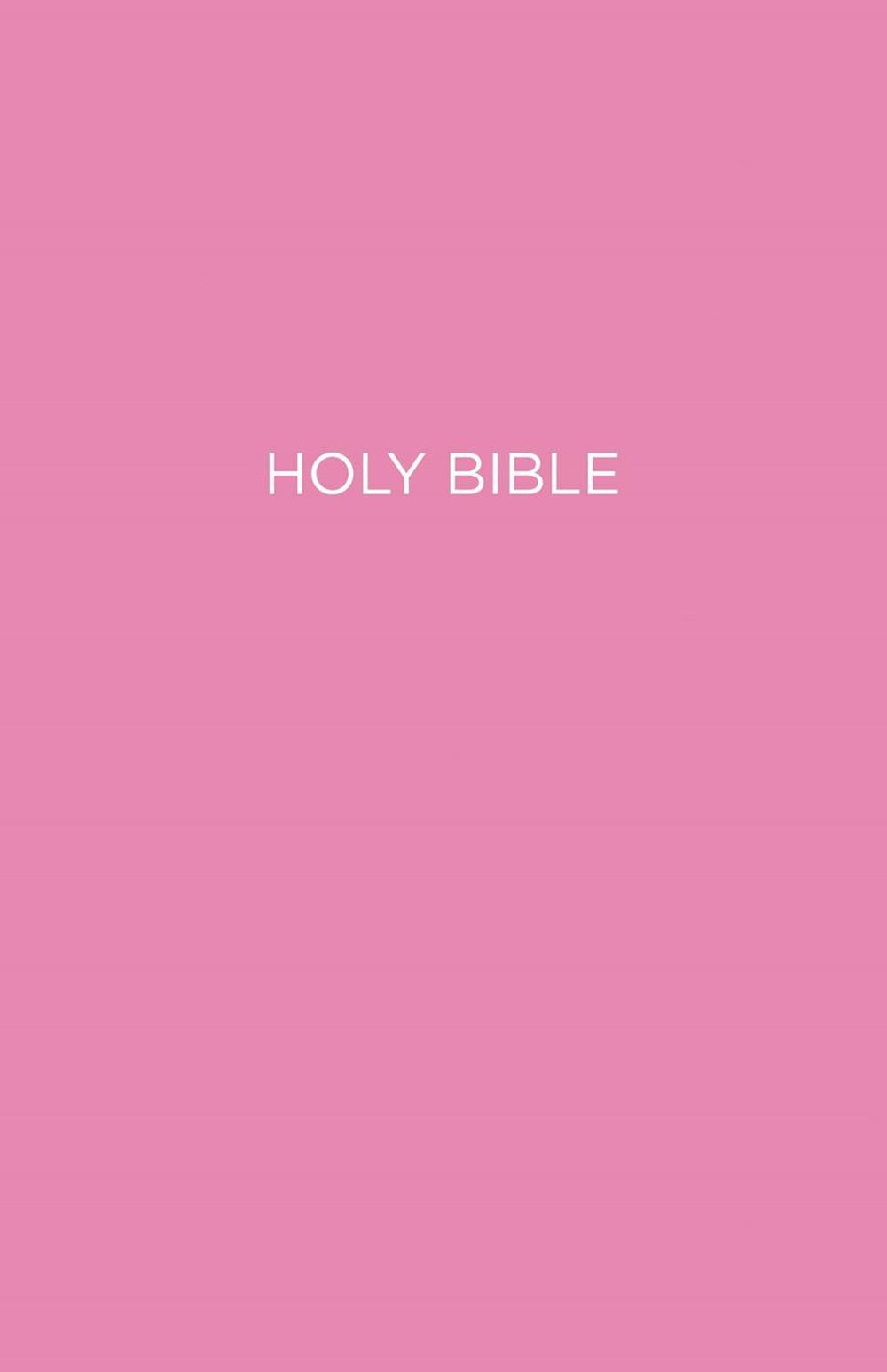 NKJV, Gift and Award Bible, Leather-Look, Pink, Red Letter, Comfort Print, 9780718074876