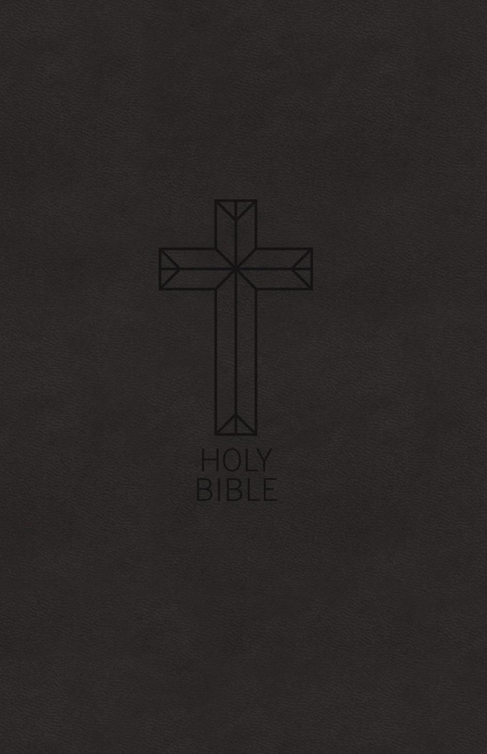 NKJV, Thinline Bible, Compact, Leathersoft, Black, Red Letter, Comfort Print, 9780718075521