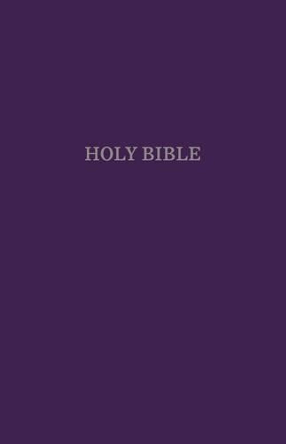 KJV Holy Bible: Gift and Award, Purple Leather-Look, Red Letter, Comfort Print: King James Version by Zondervan - ISBN: 9780718097943